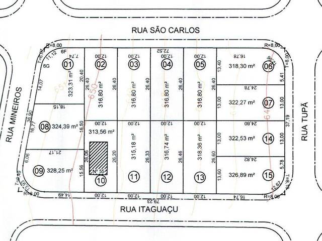 #68 - Terreno para Venda em Brotas - SP - 1